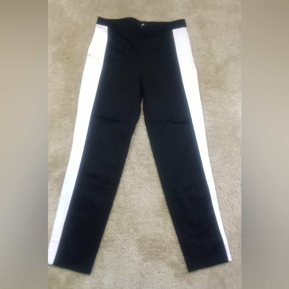 Black and white pants